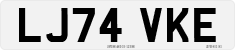 License plate of the United Kingdom, 2001 year system