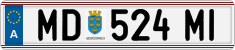 License plate of Austria, Regular plates