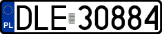 License plates of Poland, Regular car plates