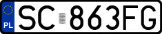 License plates of Poland, Regular car plates