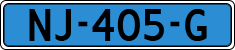 License plate of the Netherlands, Taxi