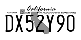 California, Temporary (AB12C34)