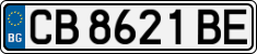 License plate of Bulgaria, Cars