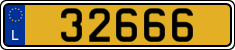 License plate of Luxembourg, Vanity Plates
