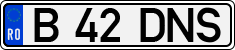 License plate of Romania, Regular plates