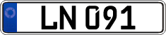 Non-recognized and partially recognized states, Regular plates (AB 123)