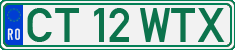 License plate of Romania, Regular plates