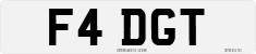 License plate of the United Kingdom, 1983 year system
