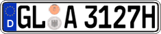 German license plate, Plates for oldtimers (type 