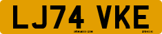License plate of the United Kingdom, 2001 year system