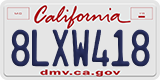 California, Passenger Car (1ABC234)