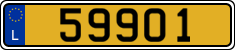 License plate of Luxembourg, Vanity Plates