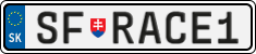 License plate of Slovakia, Vanity Plates
