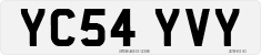 License plate of the United Kingdom, 2001 year system