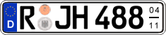 German license plate, Seasonal plates