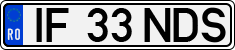 License plate of Romania, Regular plates