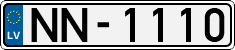 License plate of Latvia, Regular car plates