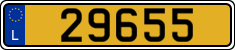 License plate of Luxembourg, Vanity Plates