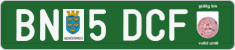 License plate of Austria, Export transit plates