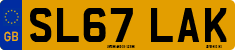 License plate of the United Kingdom, 2001 year system