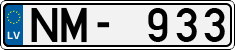 License plate of Latvia, Regular car plates