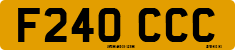 License plate of the United Kingdom, 1983 year system
