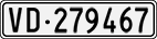 License plate of Switzerland, Cars