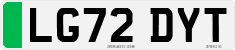 License plate of the United Kingdom, 2001 year system