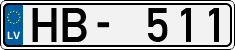 License plate of Latvia, Regular car plates