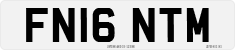 License plate of the United Kingdom, 2001 year system