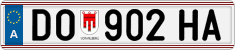 License plate of Austria, Regular plates