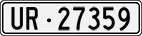 License plate of Switzerland, Cars