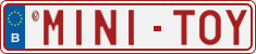 License plate of Belgium, Vanity Plates (2014)