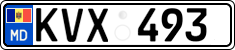 License plate of Moldova, Cars (2015)