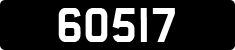 License plate of Guernsey, Regular plates