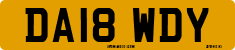 License plate of the United Kingdom, 2001 year system