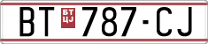 License plate of North Macedonia, Regular plates (1993)