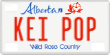 Alberta, Vanity Plates