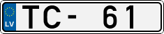 License plate of Latvia, Regular car plates