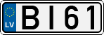 License plate of Latvia, Regular car plates