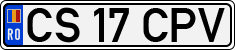 License plate of Romania, Regular plates