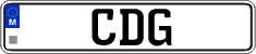 License plate of Malta, Vanity Plates