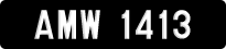 License plate of Malaysia, A(BC) 1(234)