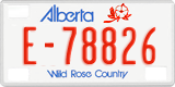 Alberta, Commercial vehicles (X-12345)