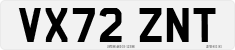 License plate of the United Kingdom, 2001 year system