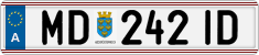 License plate of Austria, Regular plates