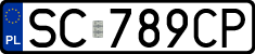 License plates of Poland, Regular car plates