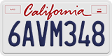 California, Passenger Car (1ABC234)
