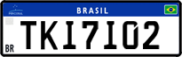 License plate of Brazil, Private owners (Mercosul)