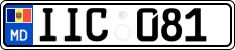 License plate of Moldova, Cars (2015)